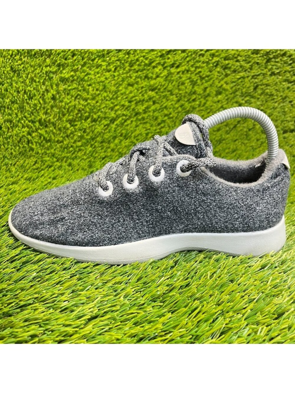 Allbirds Wool Runners Natural Gray Womens Size 8 Athletic Running Shoes Sneakers - Picture 3 of 10